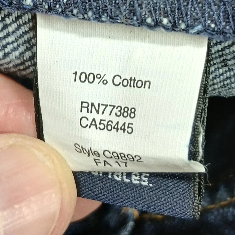 J.Crew The Sutton Straight Fit Jean Dark‎ Wash Denim 35x28 EUC